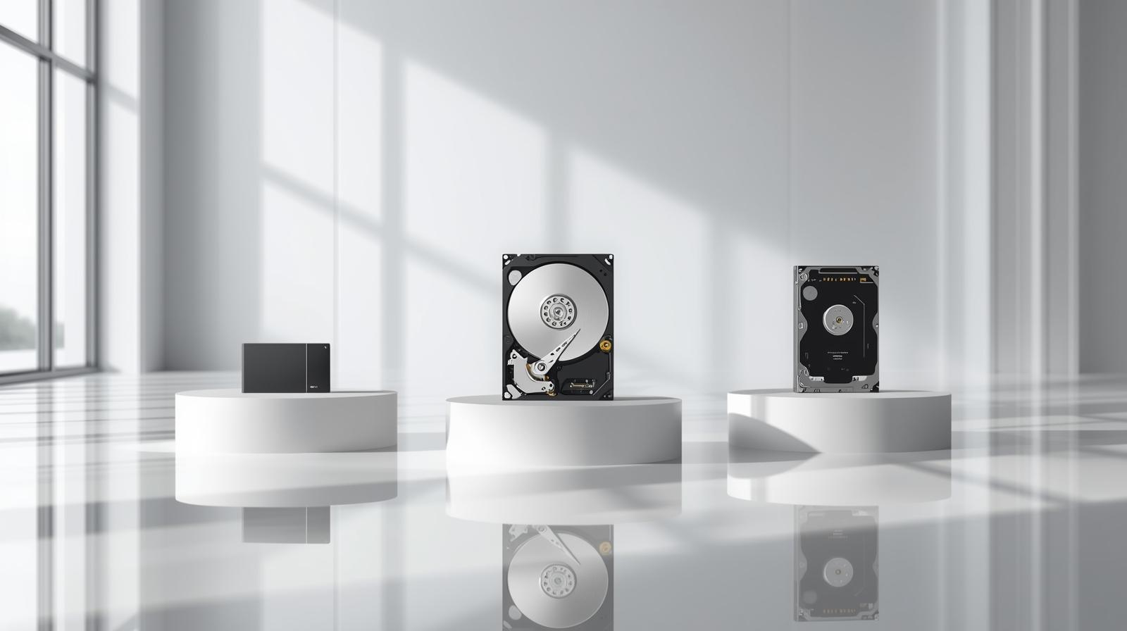 SSD, HDD und SAS Produktvergleich